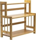 Sorbus 3-Tier Bamboo Kitchen Countertop Organizer